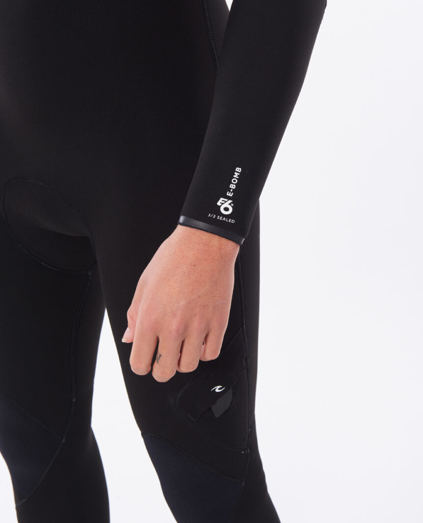 חליפת גלישה - E6 E-Bomb 4/3 Zip Free E6 Wetsuit – תמונה 4